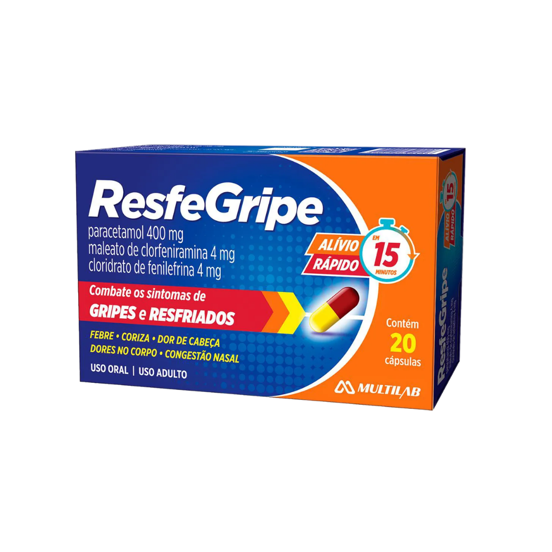 RESFEGRIPE C/20 CAPS - MULTILAB