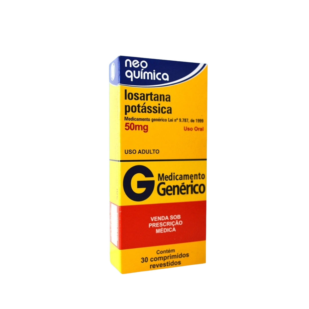 LOSARTANA POTASSICA 50MG C/30 COMP - NEOQUIMICA