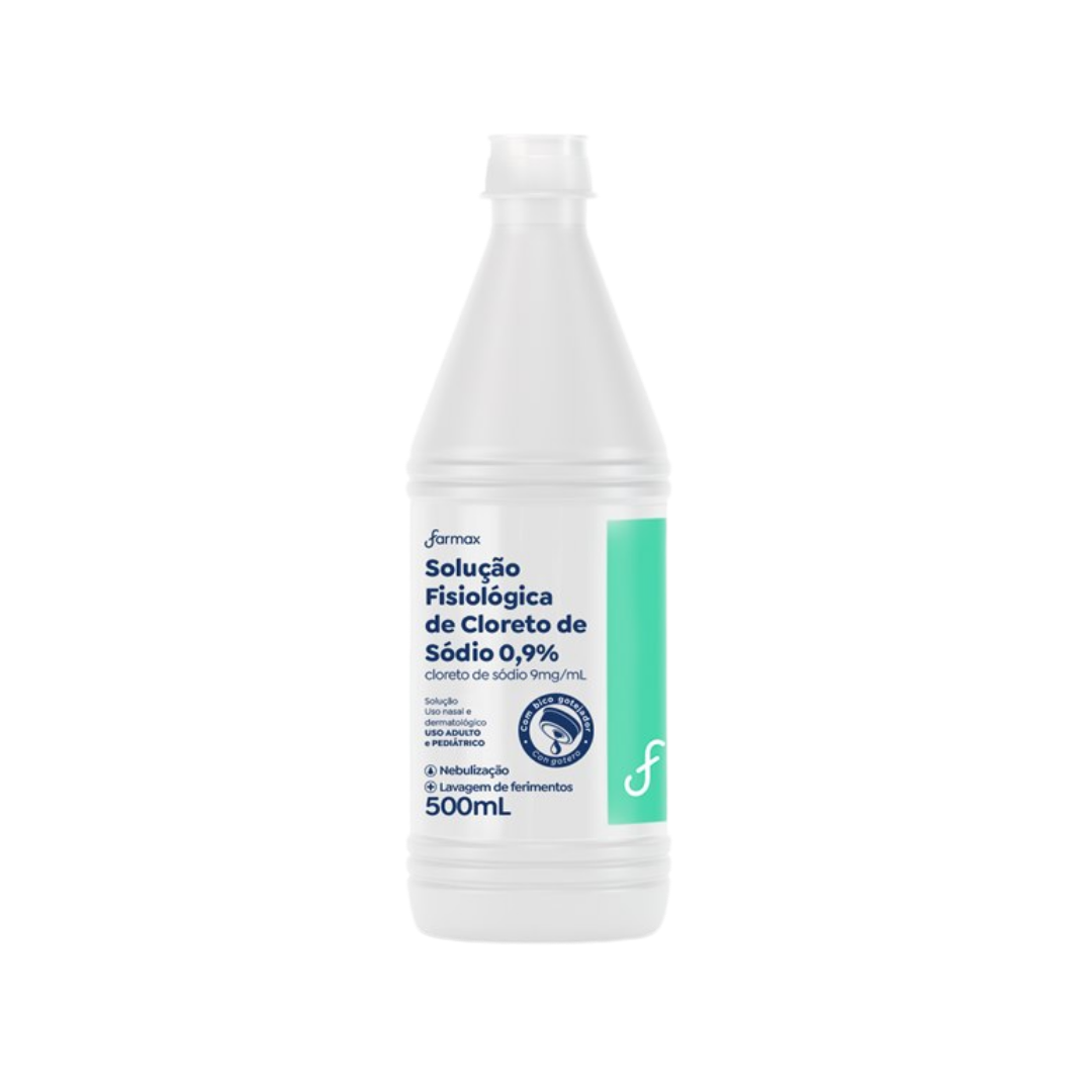 SORO FISIOLOGICO 500ML - FARMAX